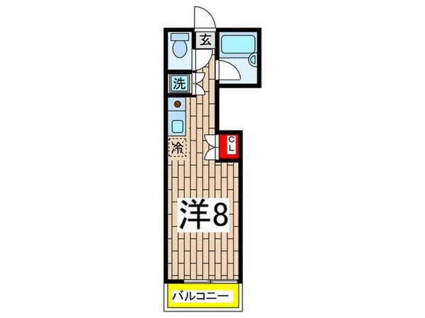 ユ－ハ－ト横浜霞ヶ丘の物件間取画像